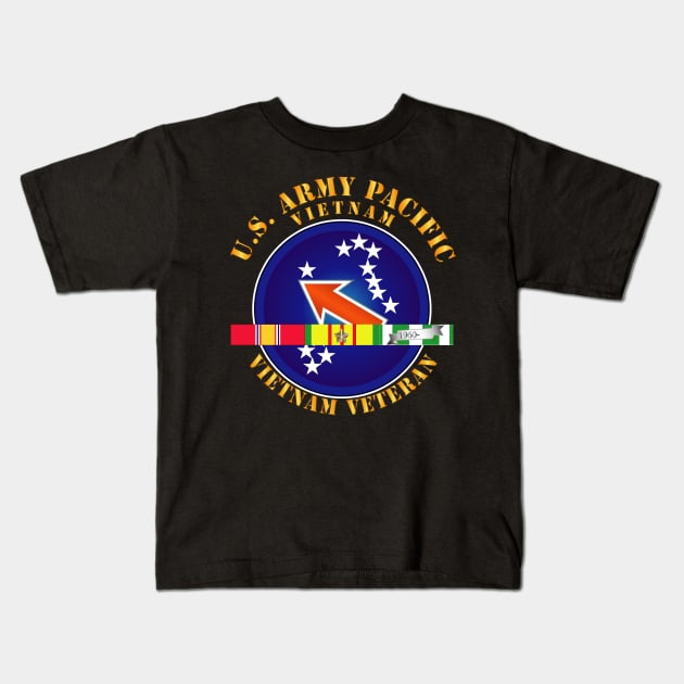 US Army Pacific w SVC wo DS Kids T-Shirt by twix123844